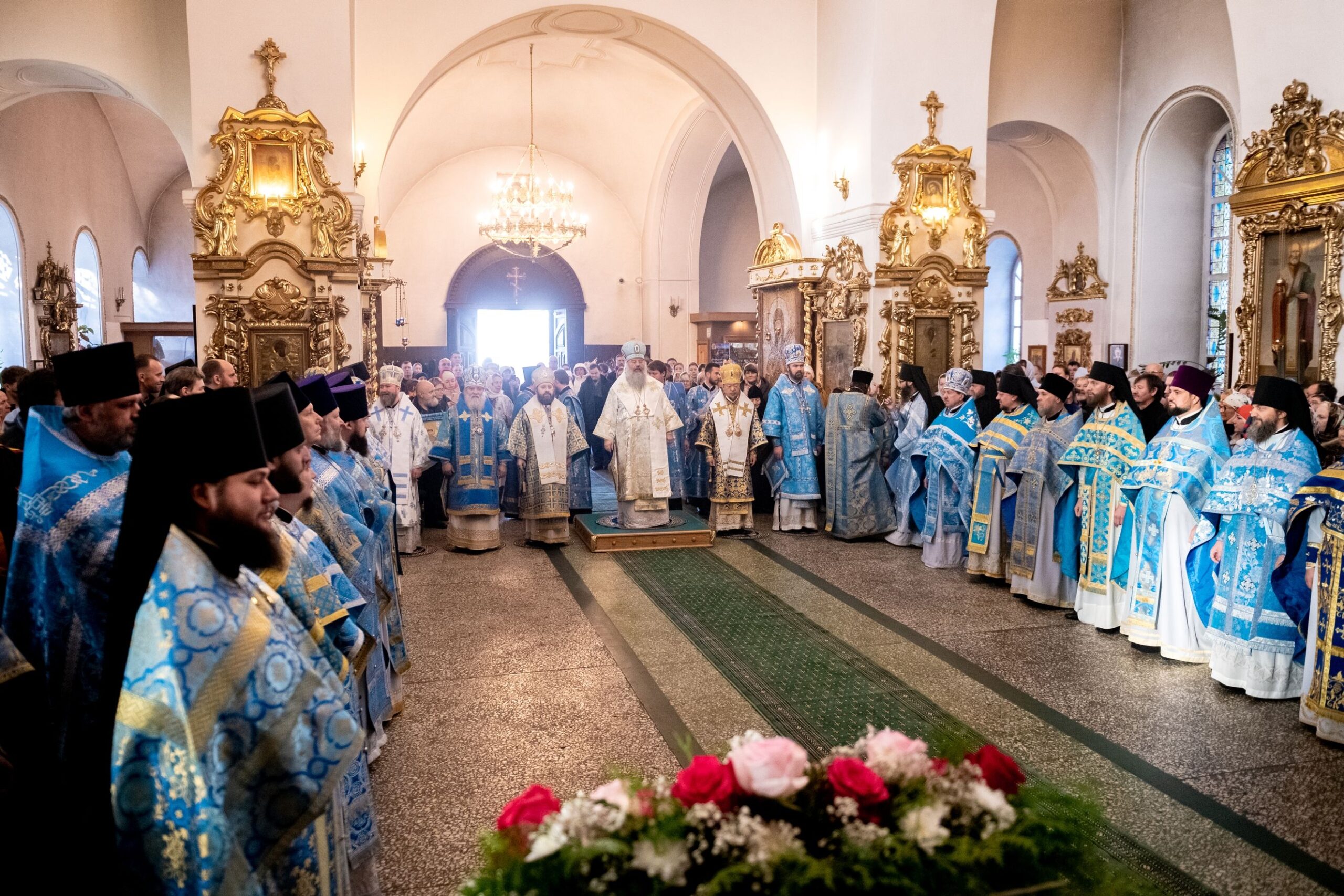 Ржевская епархия кафедральный собор Архиерейское богослужение